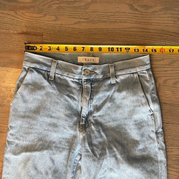 Trave The Sandie Wide Leg Trouser Denim Pant - Picture 8 of 9